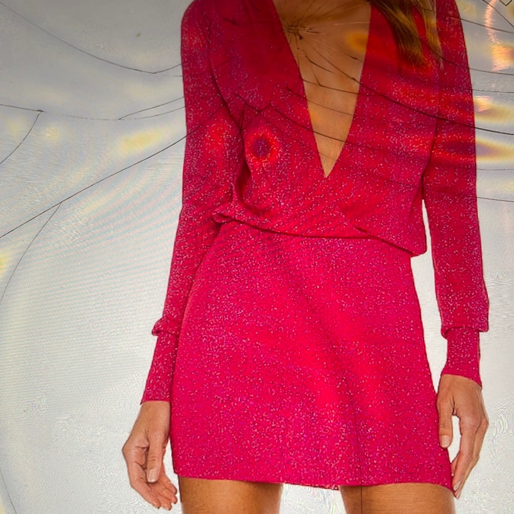 Superdown aura mini dress